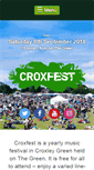 Mobile Screenshot of croxfest.co.uk